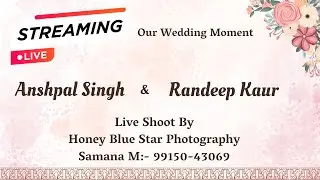 Anshpal Singh Weds Randeep Kaur // Live By:- Honey Bluestar Photography Samana M:- 99150-43069
