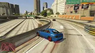 GTA 5 | Karin Sultan | Police Crash