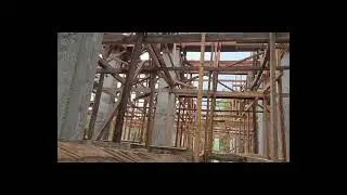 Day 62 - Some Upper Beams Fully Formed And Ready For Concrete Pouring