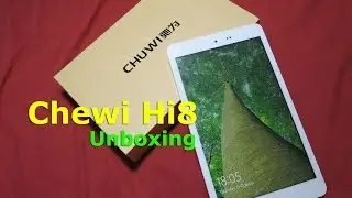 Chuwi Hi8 Dual Boot Tablet Unboxing