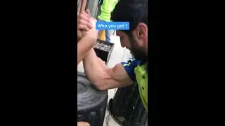Arm Wrestling After Hard Work
