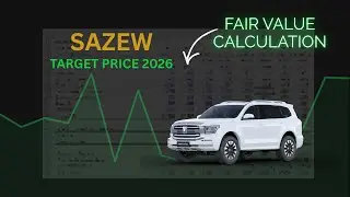 SAZEW / SAZGAR Stock Fair Value Calculation (2026) | Step-by-Step