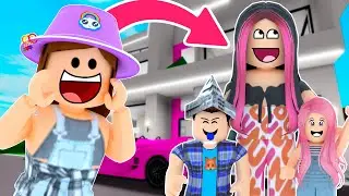 FUI ADOTADA PELA CHARLI D'AMELIO NO BROOKHAVEN! (ROBLOX BROOKHAVEN RP)