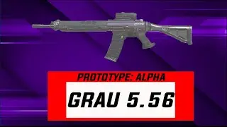 Call of Duty Modern Warfare: Multiplayer - Grau 5.56 Prototype: Alpha