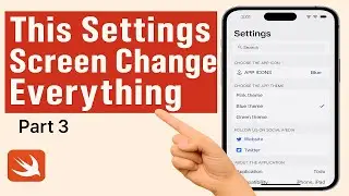 SwiftUI Settings &mdash; The Trick Most iOS Devs Overlook (Xcode & Swift 6)