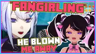 Ironmouse reaction to Whale Taylor's voice