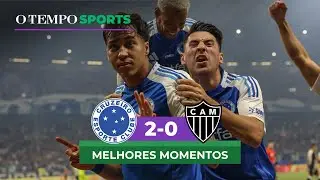 CRUZEIRO 2X0 ATLÉTICO - Confira os MELHORES MOMENTOS da partida