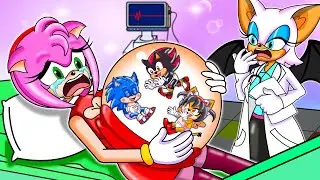 R.I.P Mommy Amy Say Goodbye... Sonic Love Rouge Step Mom - Sonic the Hedgehog 2 Animation