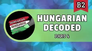 Hungarian Decoded | Part 4: Homonyms: noun or verb? | B2