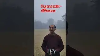 Can you tell the difference between Fog and Mist