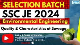 #21 | Environmental Engineering| Selection Batch | Full Course | Online Engineering | Raj Sir