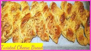 TWISTED CHEESE BREAD RECIPE | Abby's Happiness