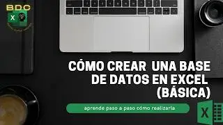 🤩Cómo crear una Base de Datos con EXCEL muy sencillo 📈 (Paso a Paso) #superexcel #excel #basededatos