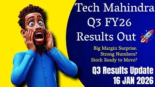 Tech Mahindra Q3 Results FY26 🔥 Net Profit Up 14% | Revenue, EPS & Margin Explained