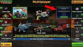 Pixel Gun 3D - NEW HUGE UPDATE 15.0.0 - ( NEW WEAPONS / NEW EVENT/ NEW MULTIPLAYER ( Battle Royal )