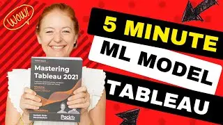 A 5 Minute Machine Learning Model in Tableau with Marleen Meier