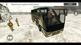 Army Bus Driver Us Soldier Transport Duty 2021-Offroad Bus Driving-Android Gameplay