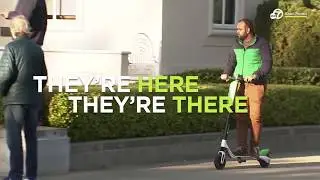 VIDEO: What's up with all those scooters parked around SF?