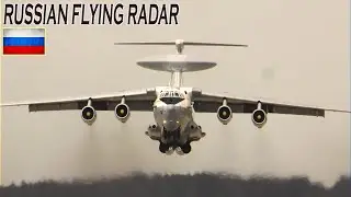 Rostec Delivers Modernized A-50U Long-Range Flying Radar to Russian Troops!