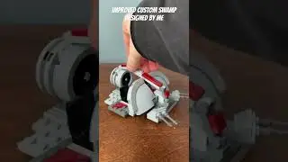 Improved Custom Swamp Speeder Designed By Me #legostarwarsclonewars #lego #felucia #clonewars