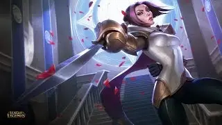 League of Legends - Classic Fiora vs Project Fiora Gameplay #classicskinOP