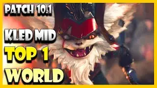 TOP 1 WORLD *KLED MID VS YASUO* SEASON 10 HOW TO PLAY KLED MID  - LEAGUE OF LEGENDS  -