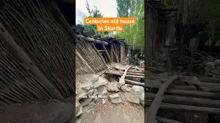 Baltistan's Secret Ancient Wood House - A masterpiece of mountain craftsmanship #hiddenheritage