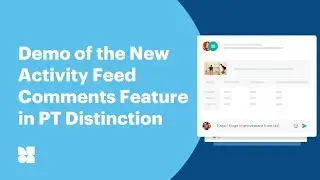 Demo of the Activity Feed Comments Feature in PT Distinction | Personal Trainer Software