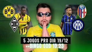 PALPITES E APOSTAS DE FUTEBOL PARA HOJE 19 12 2025 + BILHETE PRONTO (SEXTA-FEIRA)