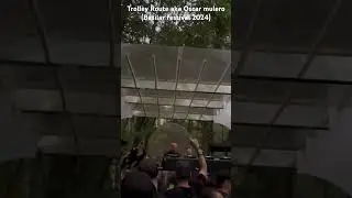 Trolley Route aka Oscar Mulero closing his session in basilar festival 2024