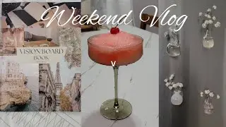 VLOG: Vision board 2026| cooking | shopping..  a cute weekend..
