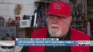 Fisher Auto Trim gets national attention after Mahomes project
