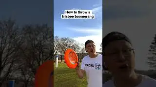 Учебное пособие по фрисби-бумерангу #frisbee