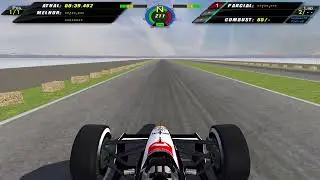 F1 1991 Stefano Modena Tyrrell Onboard Lap Aerautodromo di Modena (1950-1975)