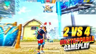 Unstoppable 2 VS 4 Gameplay - P.K. GAMERS vs Hacker Players || Red Number Only !! Garena Free Fire