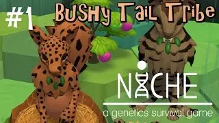 A New Update & A New Tribe! ~ Niche - A Genetics Survival Game: Bushy Tail Tribe #1