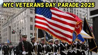 🗽🇺🇸 NYC Veterans Day Parade 2025 Full Highlights | Secret Strolls