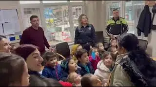HABER I MİNİKLERDEN EMNİYETE ANLAMLI ZİYARET I AYYILDIZ AYDIN HABER 