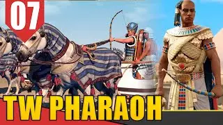 Investida de CARRUAGENS com Epic Fail - Total War Pharaoh Ramses #07 [Gameplay PT-BR]