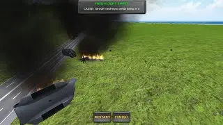 Enemy missiles attack on our planes fleet and destroyed our aircraft | Turboprop flight simulator