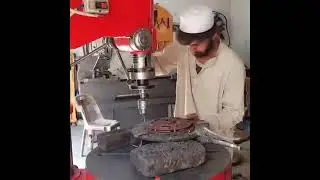 Restoration of Truck Clutch Plate in skilled Pakistani worker