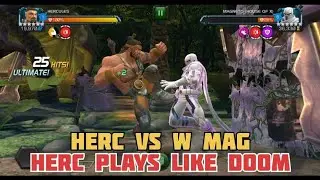 Hercules VS White Mag - MCOC || Herc on Icarus Node || Act 6.2.3 Easy Solo ||