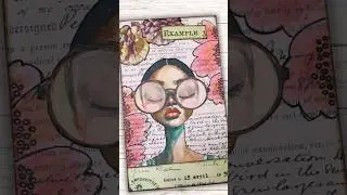 Making an Index Card Collage |  Drawing on Ephemera