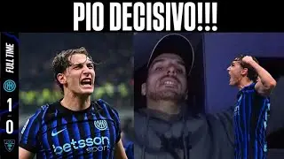 INTER-LECCE 1-0: PIOOOOO!!! CI REGALA TRE PUNTI PESANTISSIMI! ZIELINSKI UNICO. ALLUNGO SU CONTE!