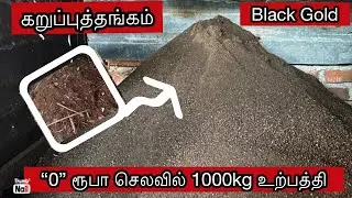 💛How To Make Compost Fast and Easy in Tamil | “0”ரூபா செலவில் 1000kg உற்பத்தி#கறுப்புத்தங்கம்
