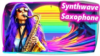 Happy Springtime Saxophone (80s Synthwave Retro New Wave) Synth Pop
