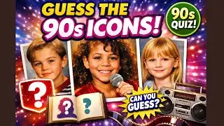 Guess the 90s Celebrity Before the Reveal! | Ultimate Nostalgia Quiz