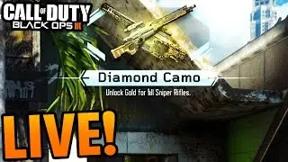DIAMOND SNIPERS! - Black Ops 3 Unlocking Diamond Snipers LIVE! (BO3 MULTIPLAYER GAMEPLAY)