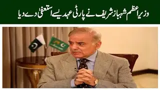 PM Shehbaz Sharif 'resigns' as PML-N president ll Gulf Pakistan