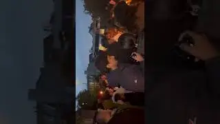Happy Diwali in Iskcon Temple, Copenhagen, Denmark